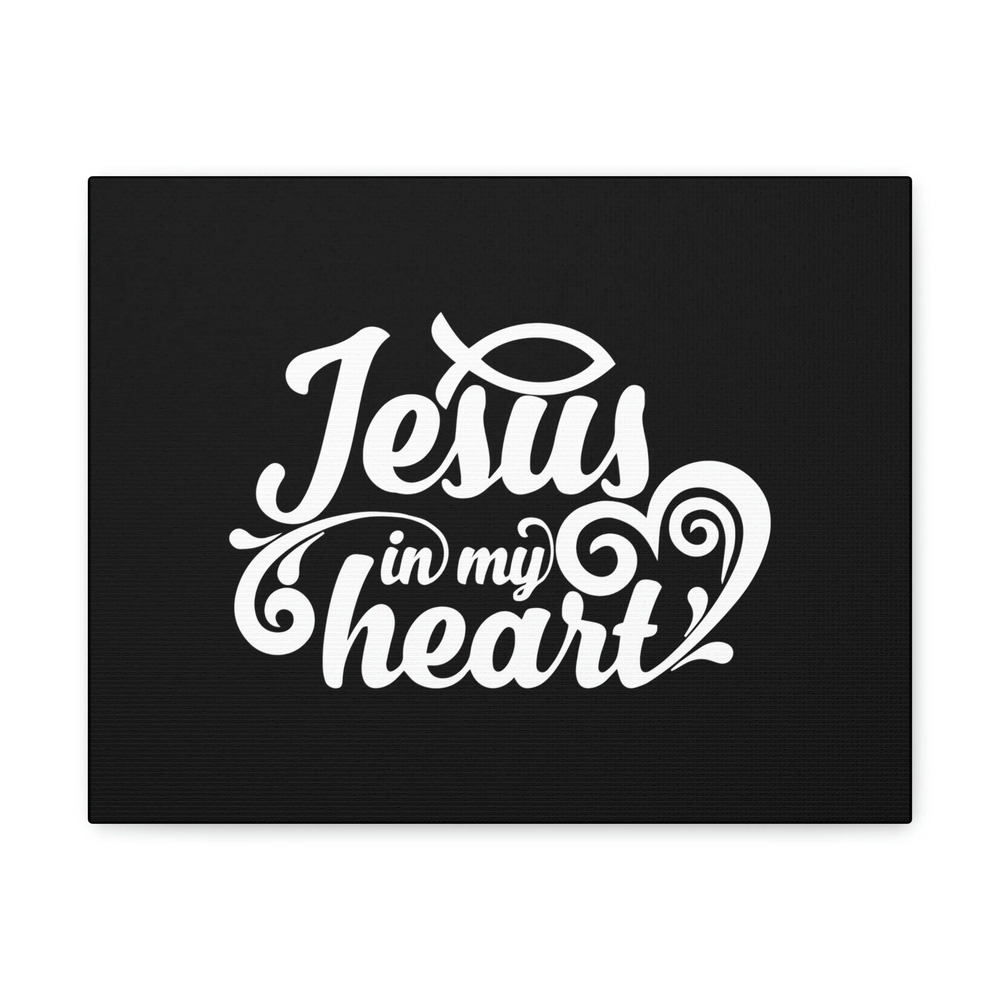 Scripture Walls Jesus In My Heart Ephesians 3:17 Fish Christian Wall Art Bible